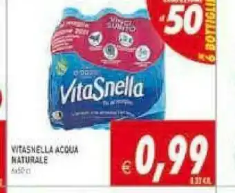 Supermercati Agorà Vitasnella VitaSnella - Acqua Minerale Naturale offerta