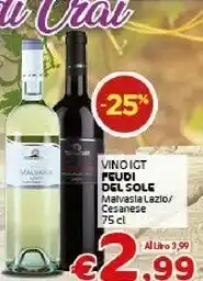 Crai Feudi del sole Vino IGT Malvasia Lazio/ Cesanese offerta
