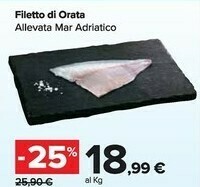Carrefour Market Filetto Di Orata offerta