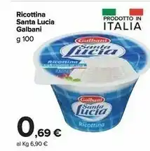 Carrefour Market Galbani Ricottina Santa Lucia 100 G(ml) offerta