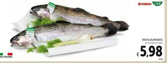 Conad Trota Salmonata offerta
