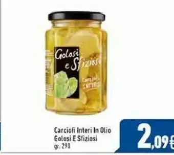 C+C Italmarket Golosi e sfiziosi Carciofi Interi In Olio offerta