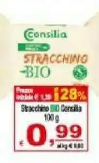 CTS Supermercati Consilia Stracchino Bio 100 G offerta