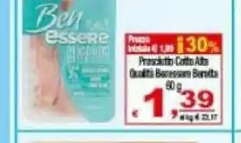 CTS Supermercati Beretta Prosciutto Cotto Alta Qualita offerta