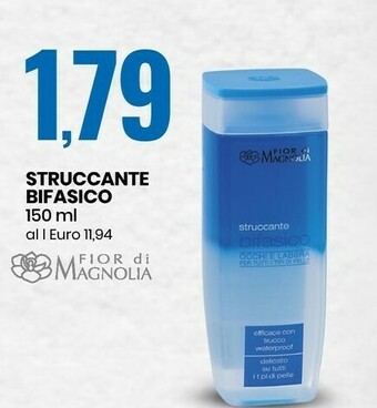 Eurospin Fior Di Magnolia Struccante Bifasico offerta