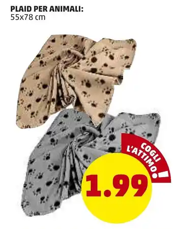 PENNY Plaid Per Animali 55x78cm offerta