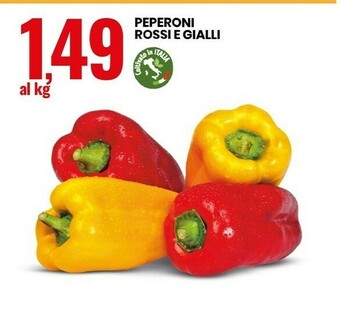 Eurospin Peperoni Rossi E Gialli offerta
