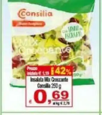 CTS Supermercati Consilia Insalata Mix Croccante offerta