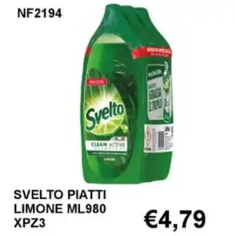 Italy Cash and Carry SVELTO PIATTI LIMONE ML980 XPZ3 offerta