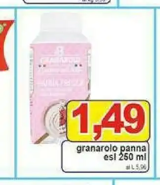 Gros Granarolo Panna Accadì 250 G(ml) offerta