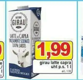 Gros Girau Latte offerta