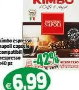 Gros Kimbo Espresso Napoli Capsule Compatibili offerta