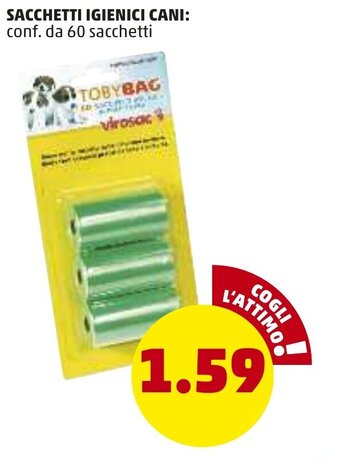 PENNY Sacchetti Igienici Cani offerta