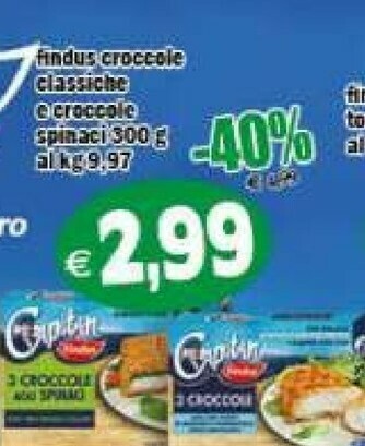Gros Findus Croccole offerta