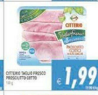 Gros Citterio Taglio Fresco Prosciutto Cotto offerta