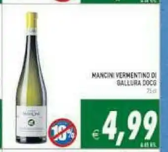 Piero Mancini - Vermentino Di Gallura 750 G(ml)
