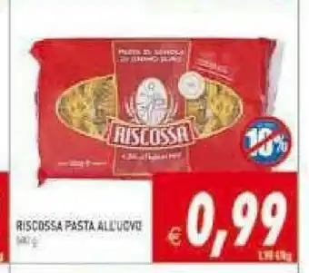 Gros Riscossa Pasta All'uovo offerta
