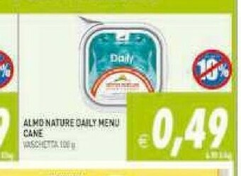 Gros Almo Nature Daily Menu Cane offerta