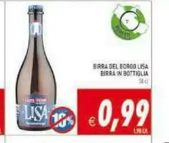 Gros Lisa Birra In Bottiglia offerta