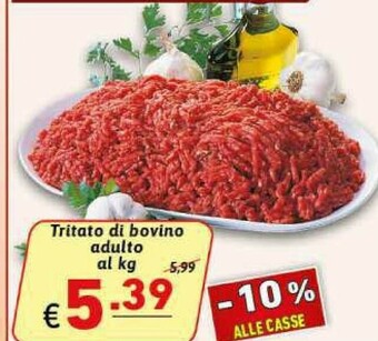 Ipercarni Tritato Di Bovino Adulto offerta