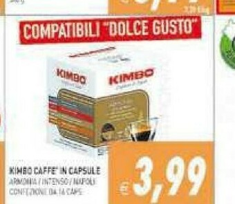 Gros Kimbo Caffè offerta