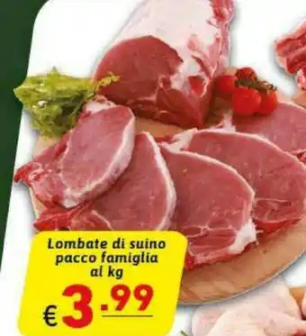 Ipercarni Lombate Di Suino Pacca Famiglia offerta