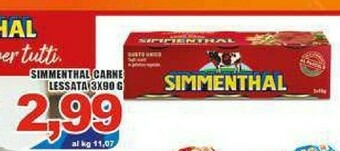 Gros Simmenthal Carne in scatola offerta