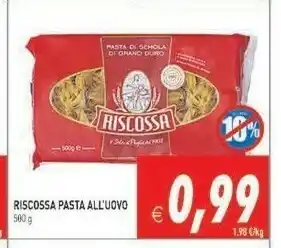 Iperfamily Riscossa Pasta All'uovo offerta