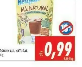 Iperfamily Nestlè Nesquik All Natural offerta