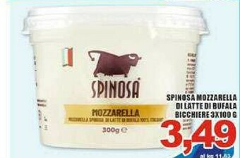 Gros Spinosa Mozzarella di bufala offerta