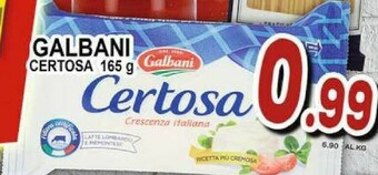 Gros Galbani Certosa offerta