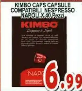 Gros Kimbo Cialde caffè offerta