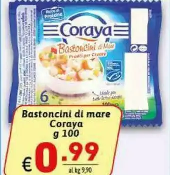 Coraya Bastoncini Di Mare Gusto Delicato 100 G(ml)