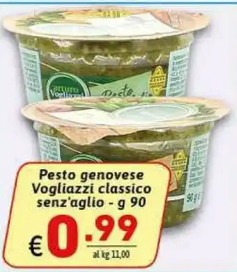 Arturo vogliazzi Pesto Alla Genovese 90 G(ml)