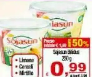 Sojasun Bifidus Cereali E Frutta 250 G(ml)