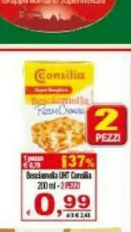 Gros Consilia Besciamella Uht 200 Ml offerta