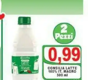 Gros Consilia Latte 100% Magro offerta