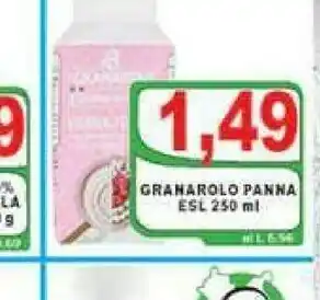 Gros Granarolo Panna Esl offerta