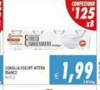 Pim Supermercati Consilia Yogurt Intero Bianco offerta