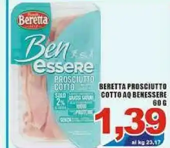 Sacoph Beretta Prosciutto cotto offerta