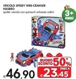 Hasbro veicolo spidey web-crawler