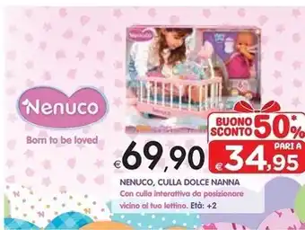 Bennet Nenuco culla dolce nanna offerta