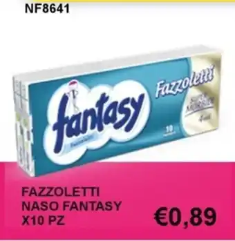 FAZZOLETTI NASO FANTASY X10 PZ
