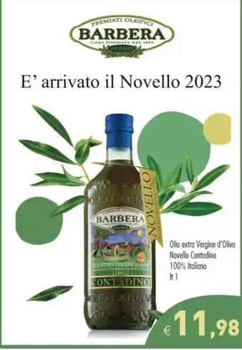 MerSi Supermercati Olio extra Vergine d'Oliva Novello Contadino 100% Italiano It 1 offerta