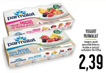 Conad Superstore Parmalat Yogurt 8x125g offerta