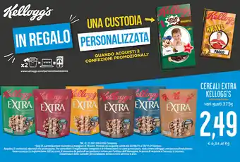 Conad Superstore Kellogg's cereali extra 375g offerta