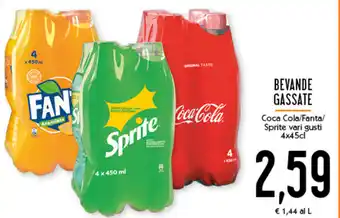 Conad Superstore Bevande Gassate 4x45cl offerta