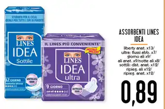 Conad Superstore Lines Idea Assorbenti x13 offerta