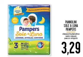 Pampers Sole e Luna Pannolini