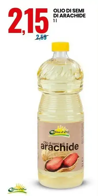 Eurospin Collina d'oro Olio Di Semi Di Arachide 1000 G(ml) offerta
